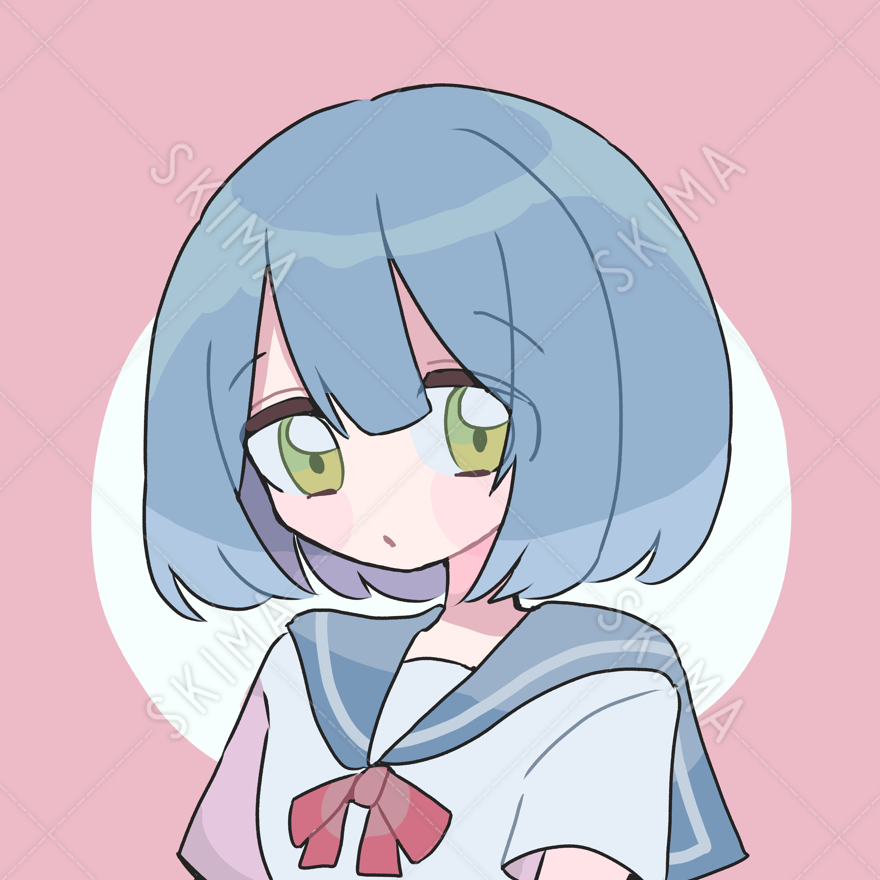 女の子アイコン ブルーライム スキマ スキルのオーダーメイドマーケット Skima 女の子アイコン ブルーライム スキマ スキルのオーダーメイドマーケット Skima