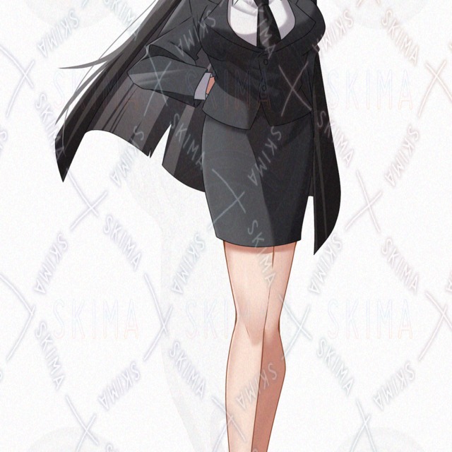 Image 2 of Woman in Suit — Multiple Facial Expressions