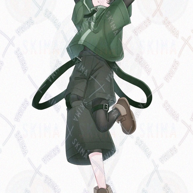 Image 6 of Casual Hoodie Boy Character Art for TRPG