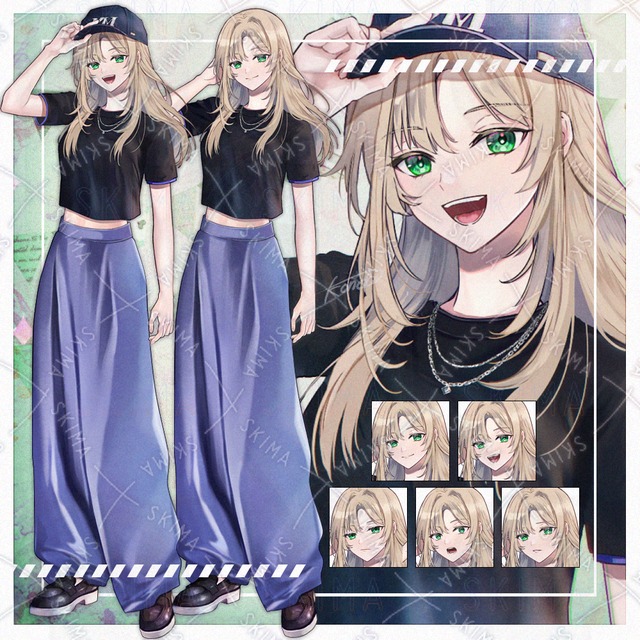 【Adopt】帽子を被った女性