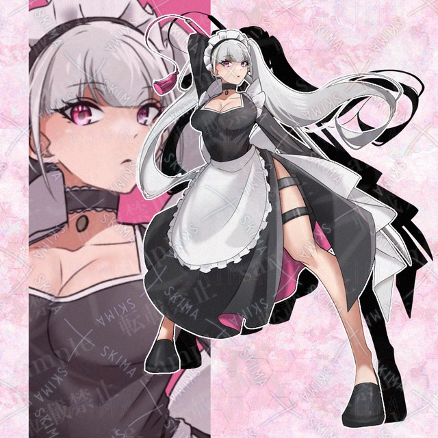 戦うメイドさん【表情差分あり】