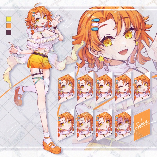 Image of 10 Facial Expressions Pack