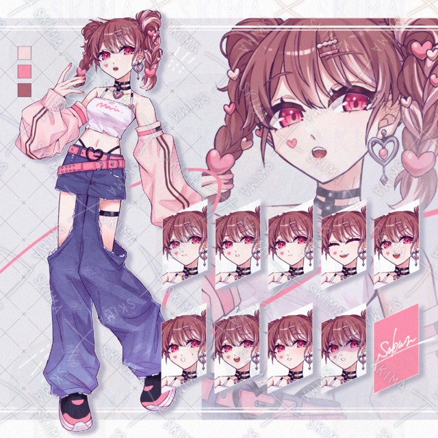 Image of 10 Facial Expressions Pack