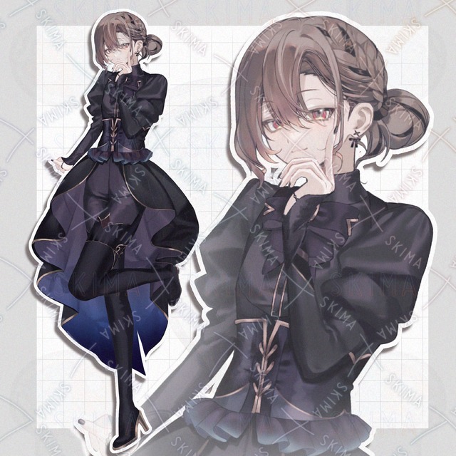 【ゴシックの中性的なキャラクター】