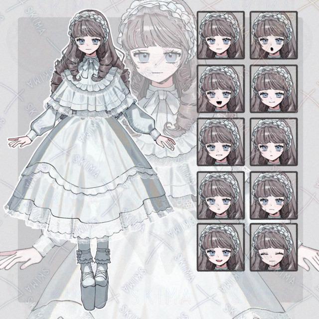 [差分10種]ロリータ少女［立ち絵］