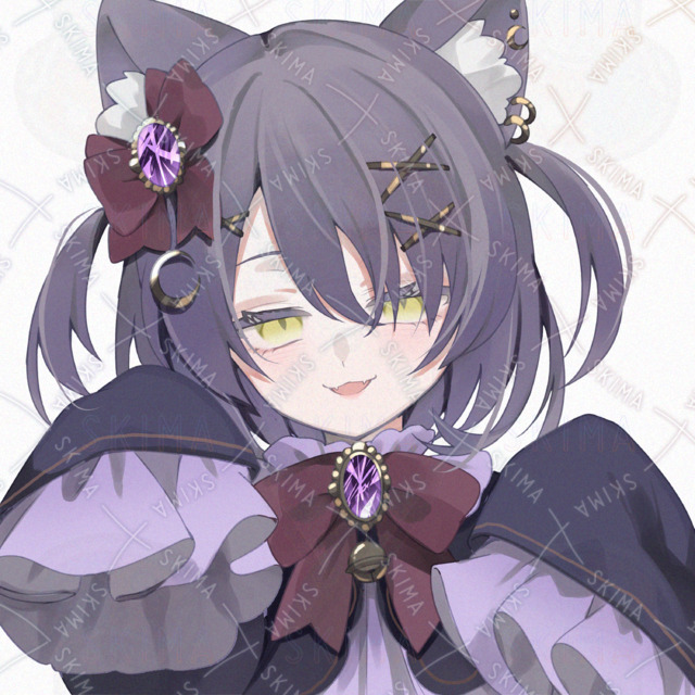 猫耳の女の子イラスト