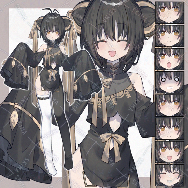 【adopt16】チャイナ服風の女の子