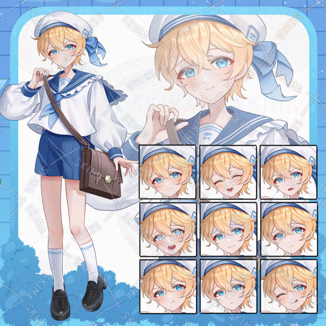 セーラー服の子