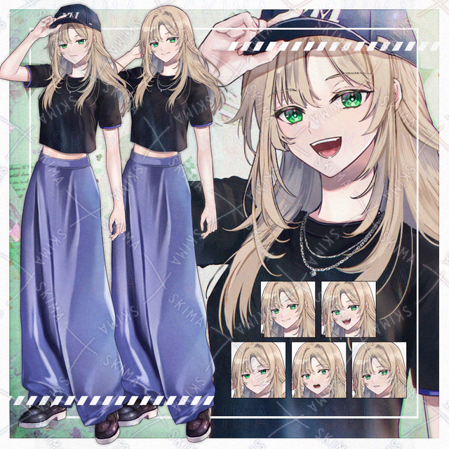【Adopt】帽子を被った女性