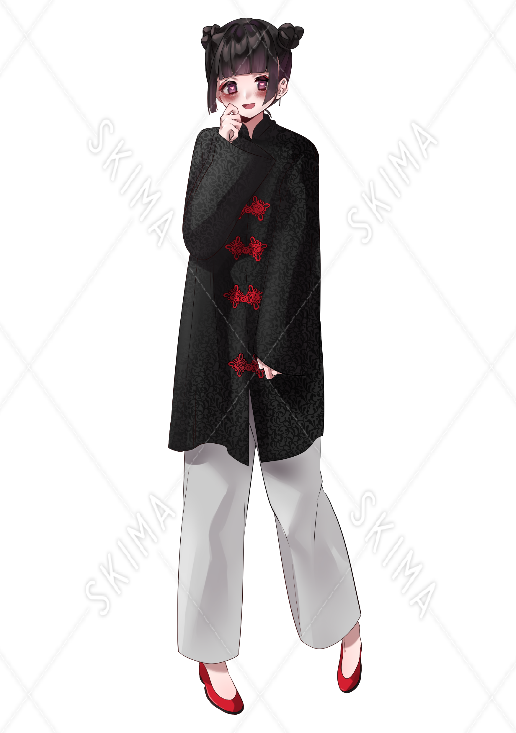 病みかわチャイナガール 表情6種 スキマ スキルのオーダーメイドマーケット Skima