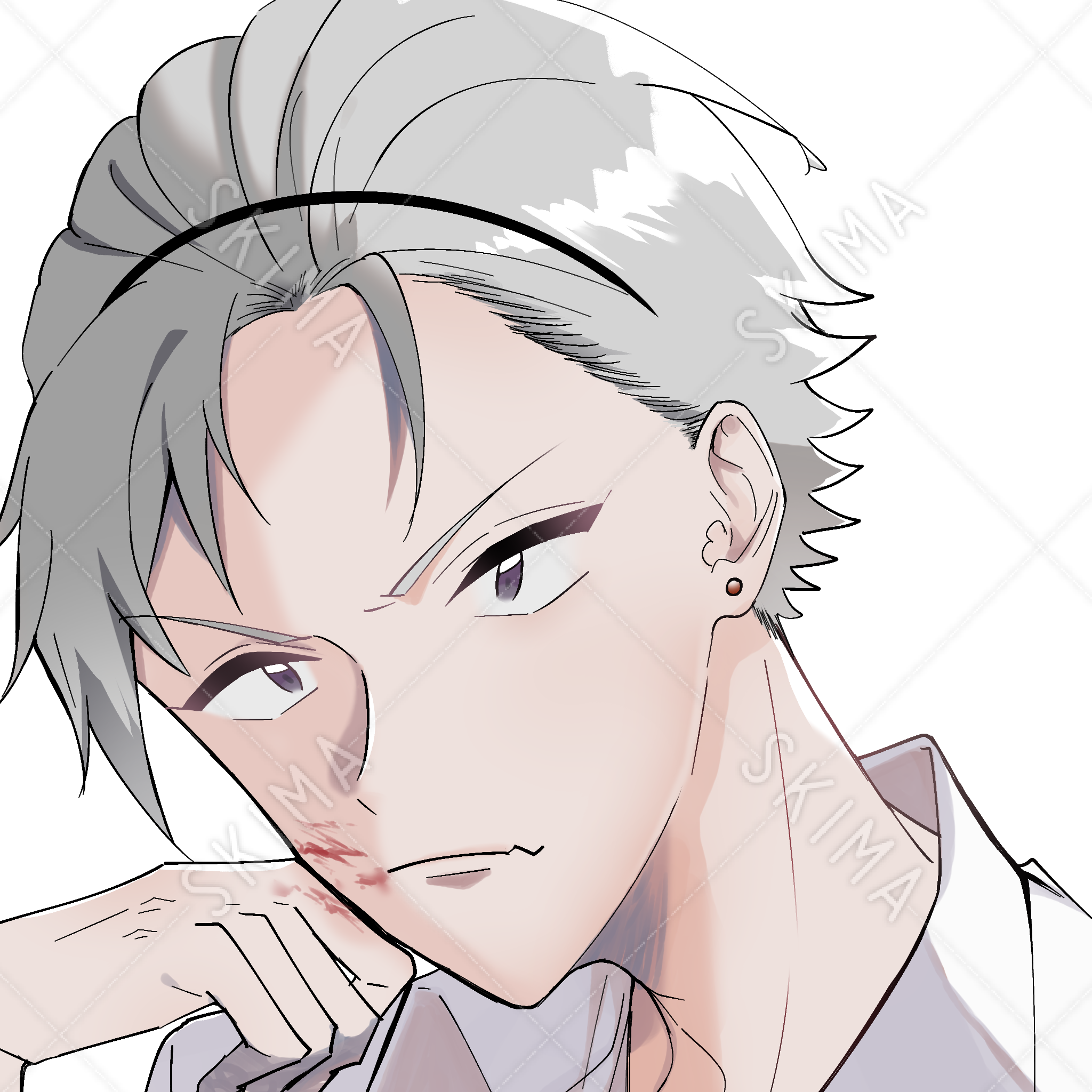 ヤンキー 不良っぽい高校生のアイコン スキマ スキルのオーダーメイドマーケット Skima