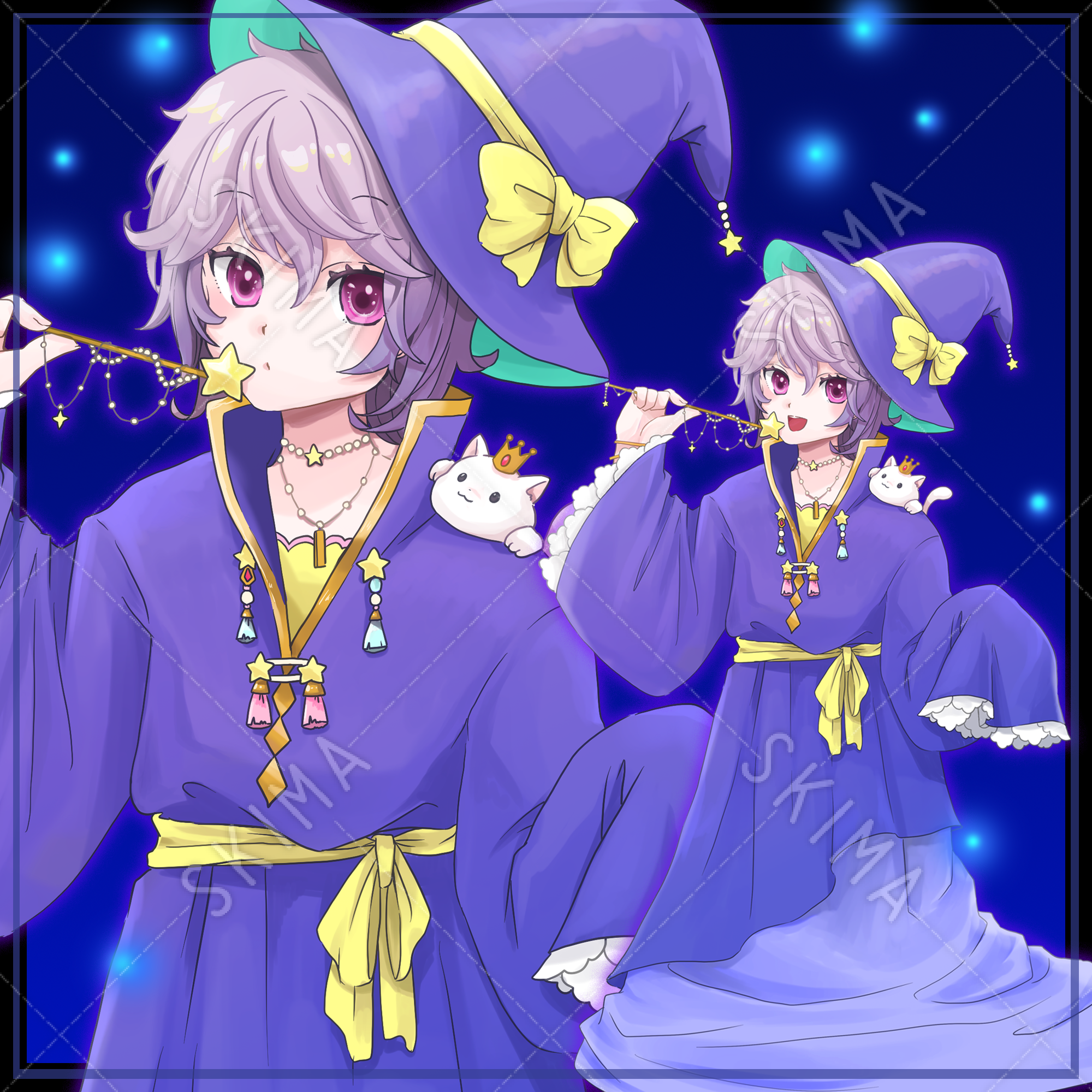 ぶかぶかな服を着た魔法使いの女の子 スキマ スキルのオーダーメイドマーケット Skima