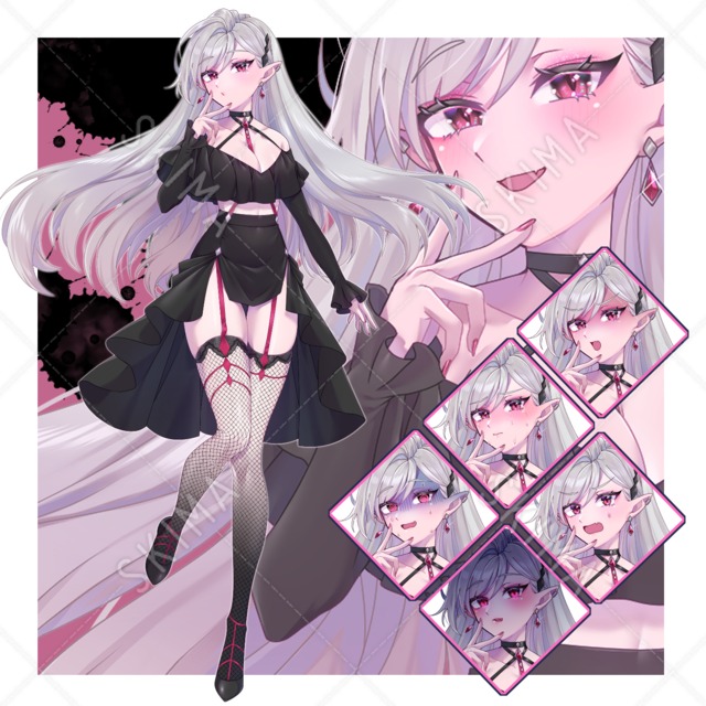 ヴァンパイア【表情差分7種】