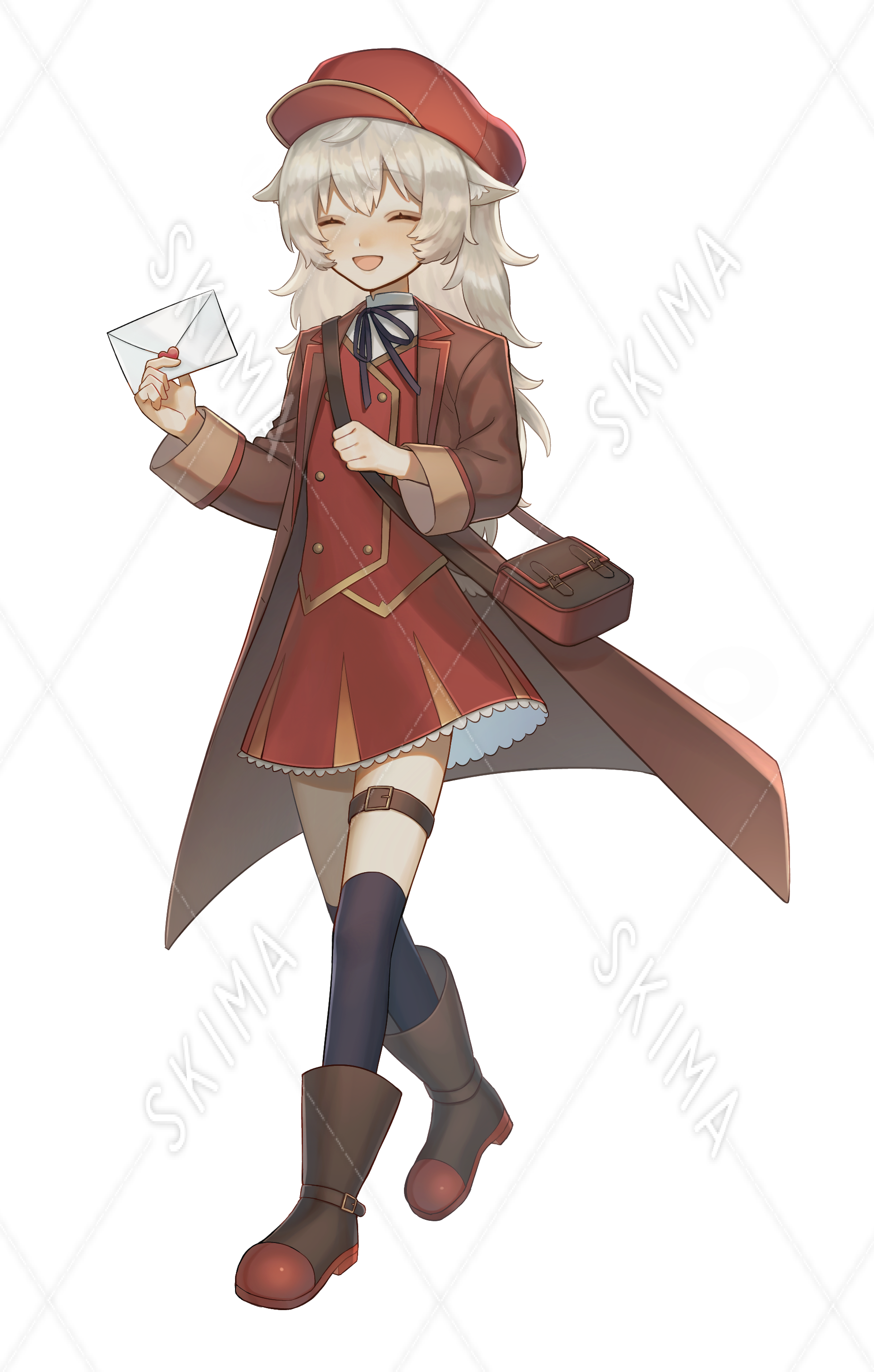 郵便屋のヤギ少女 表情6種 スキマ スキルのオーダーメイドマーケット Skima