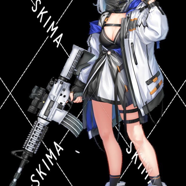 ミリタリー女子 表情4種 スキマ スキルのオーダーメイドマーケット Skima