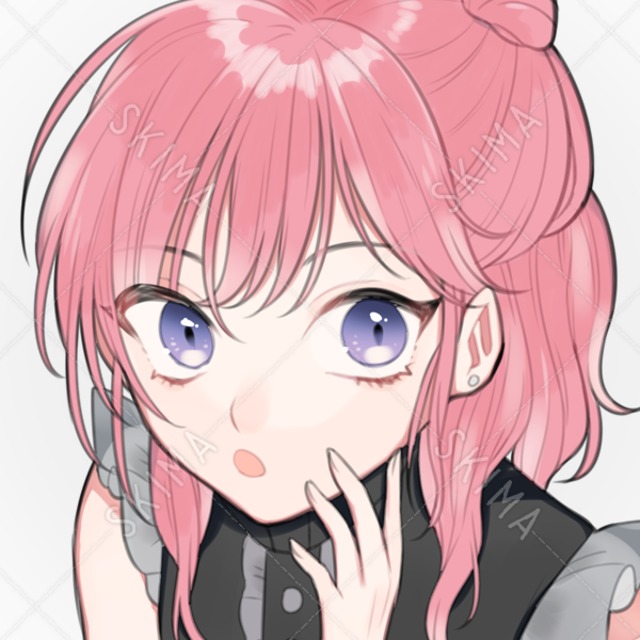 強気な女の子アイコン 計2枚 スキマ スキルのオーダーメイドマーケット Skima