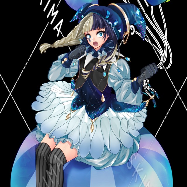 風船ピエロ 表情差分6種 スキマ スキルのオーダーメイドマーケット Skima