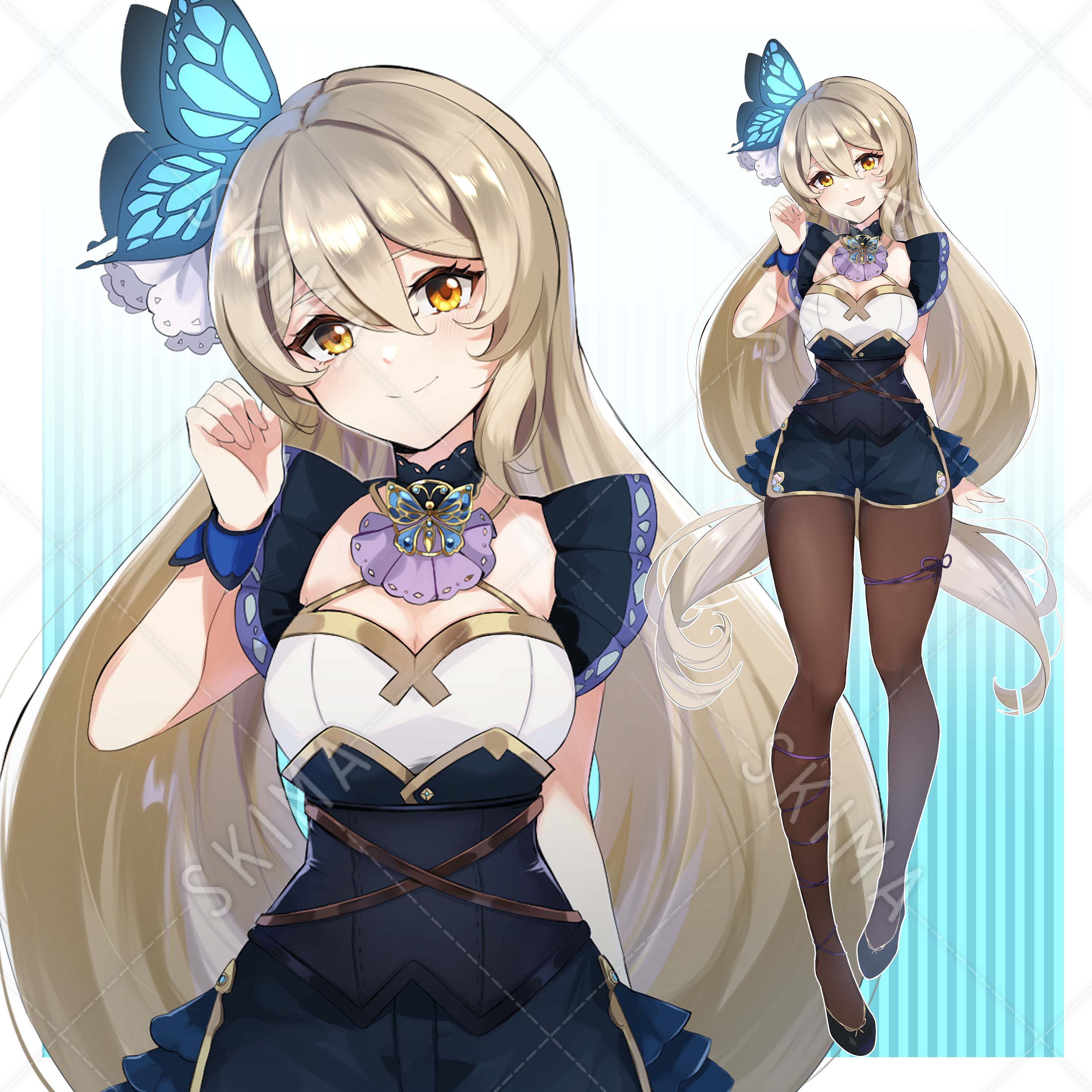 Trpg 配信 ゲームの立ち絵に 表情差分4種 女の子 Adopt スキマ スキルのオーダーメイドマーケット Skima