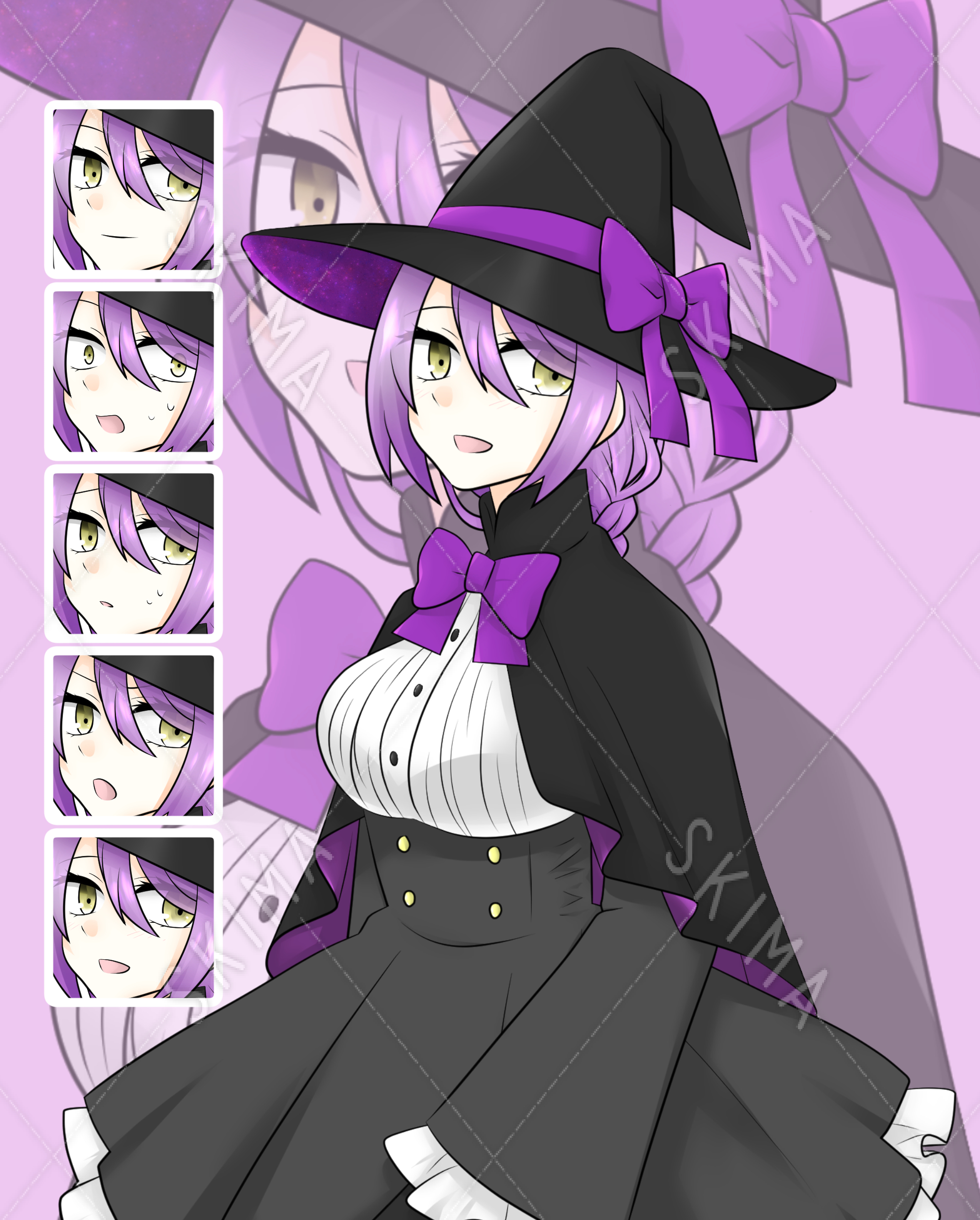 魔女のキャラクター スキマ スキルのオーダーメイドマーケット Skima