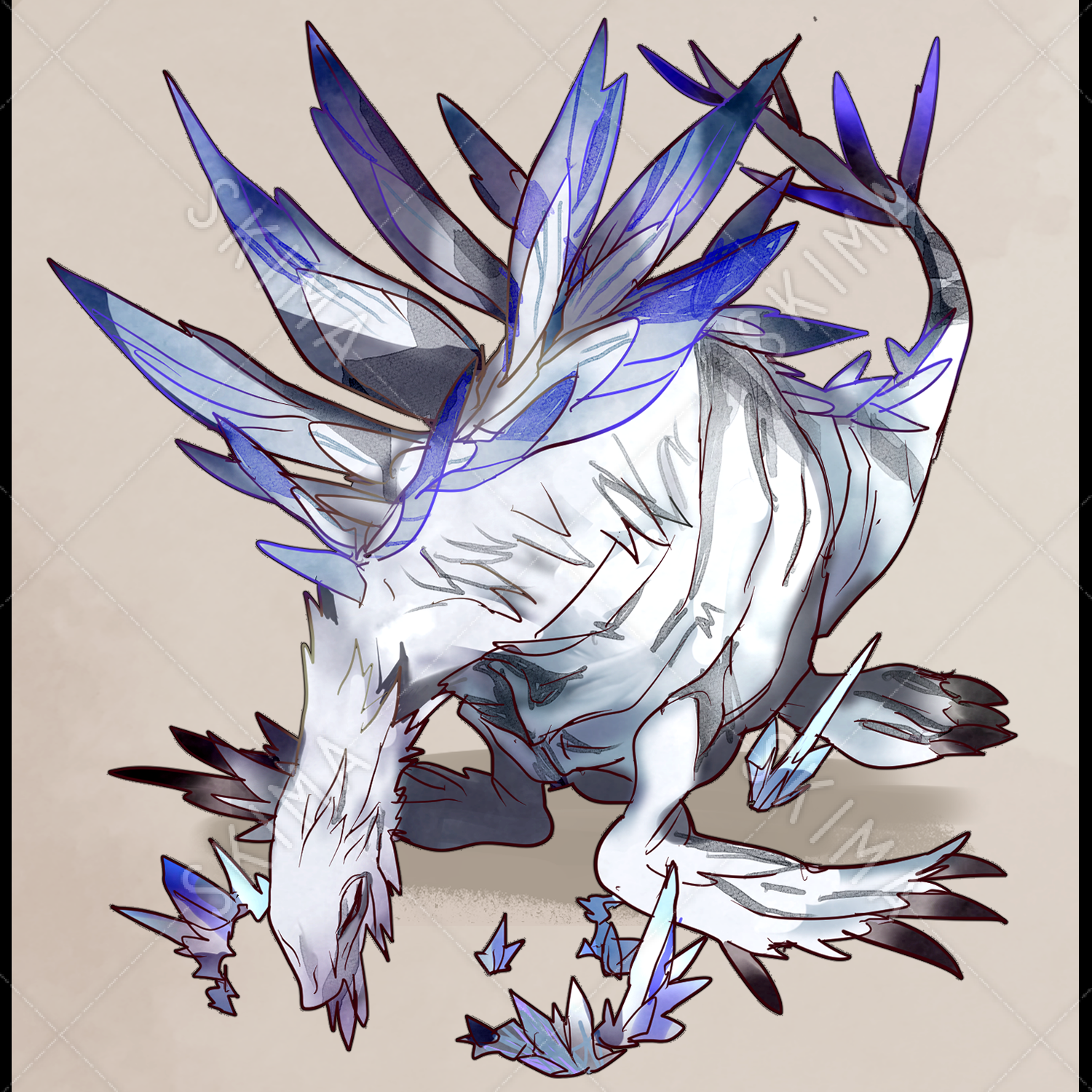 モンスター 氷属性ドラゴン スキマ スキルのオーダーメイドマーケット Skima