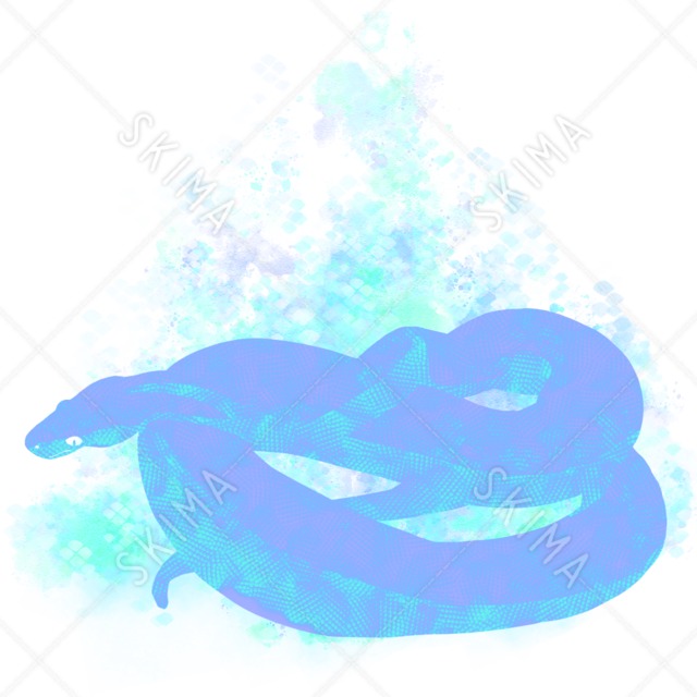 †アイコンシリーズ†じっとする蛇
