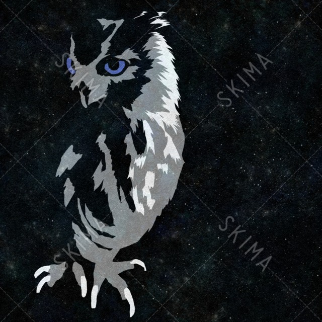 †アイコンシリーズ†眼光の鋭いミミズク