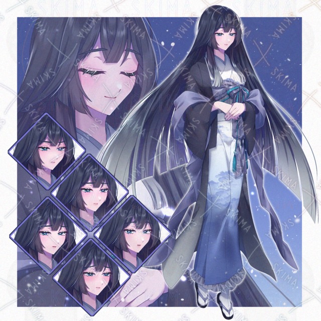 雪女【表情差分7種】