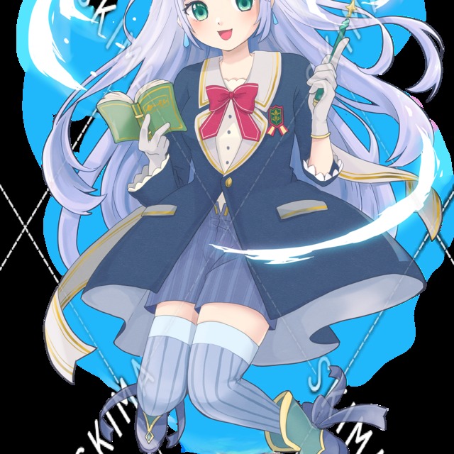 魔法学生風の女の子 表情差分６種 スキマ スキルのオーダーメイドマーケット Skima