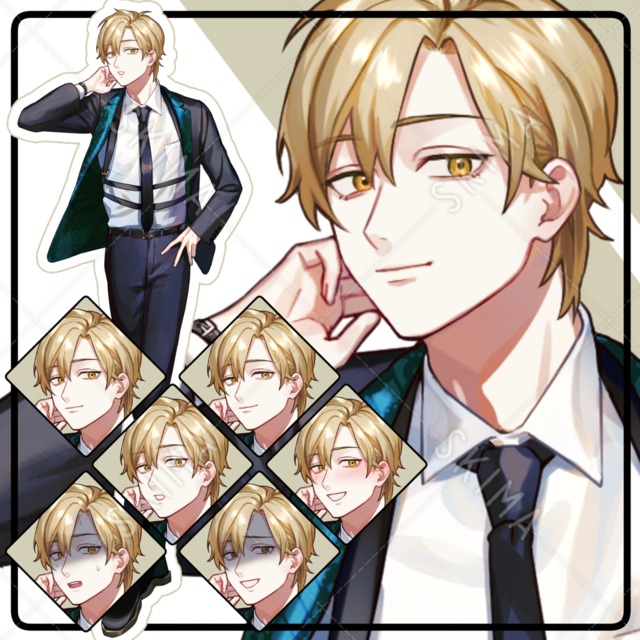 金髪男子/差分全6種