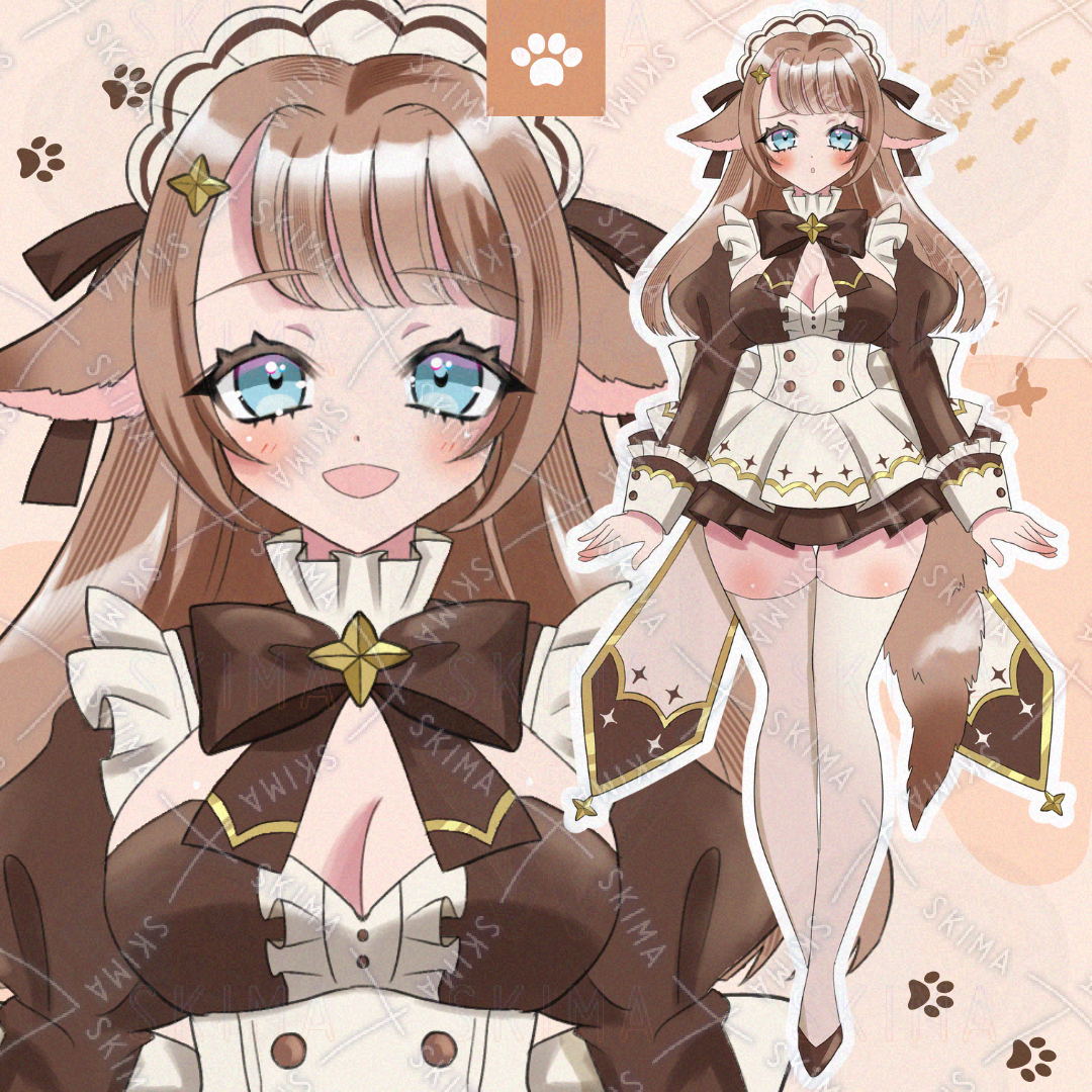 ケモ耳しっぽのメイドさん | SKIMA（スキマ）
