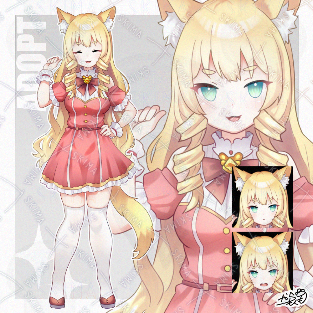 金髪の猫お嬢様【お値下げ中】 | SKIMA（スキマ）