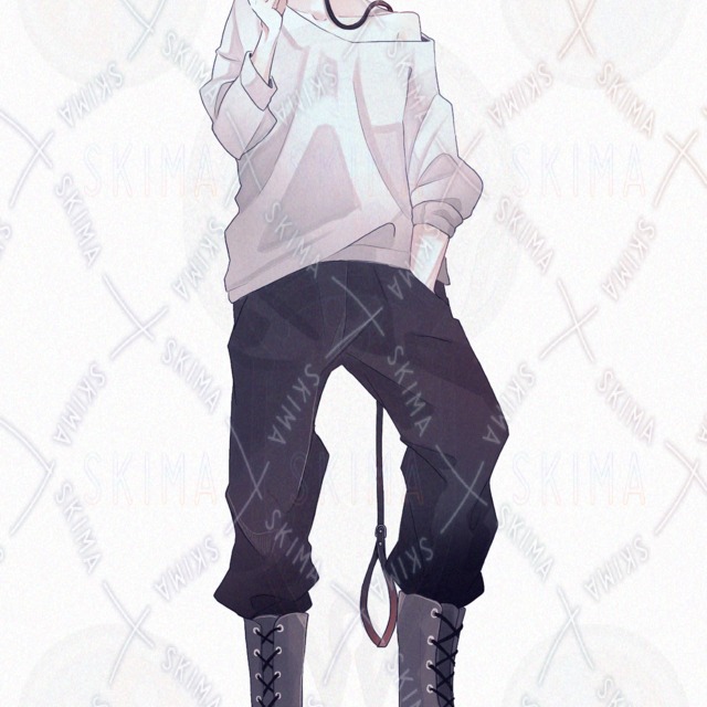 Image 6 of A young man wearing a collar.