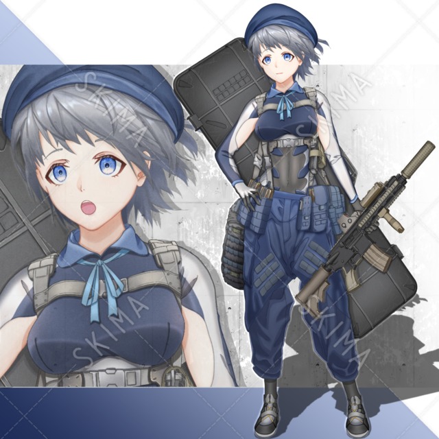 ミリタリーキャラ