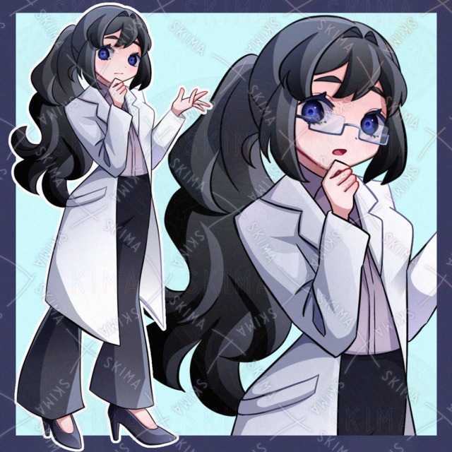 白衣の女性