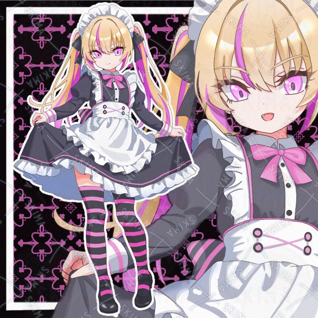 表情差分10種】小悪魔系メイド | SKIMA（スキマ）