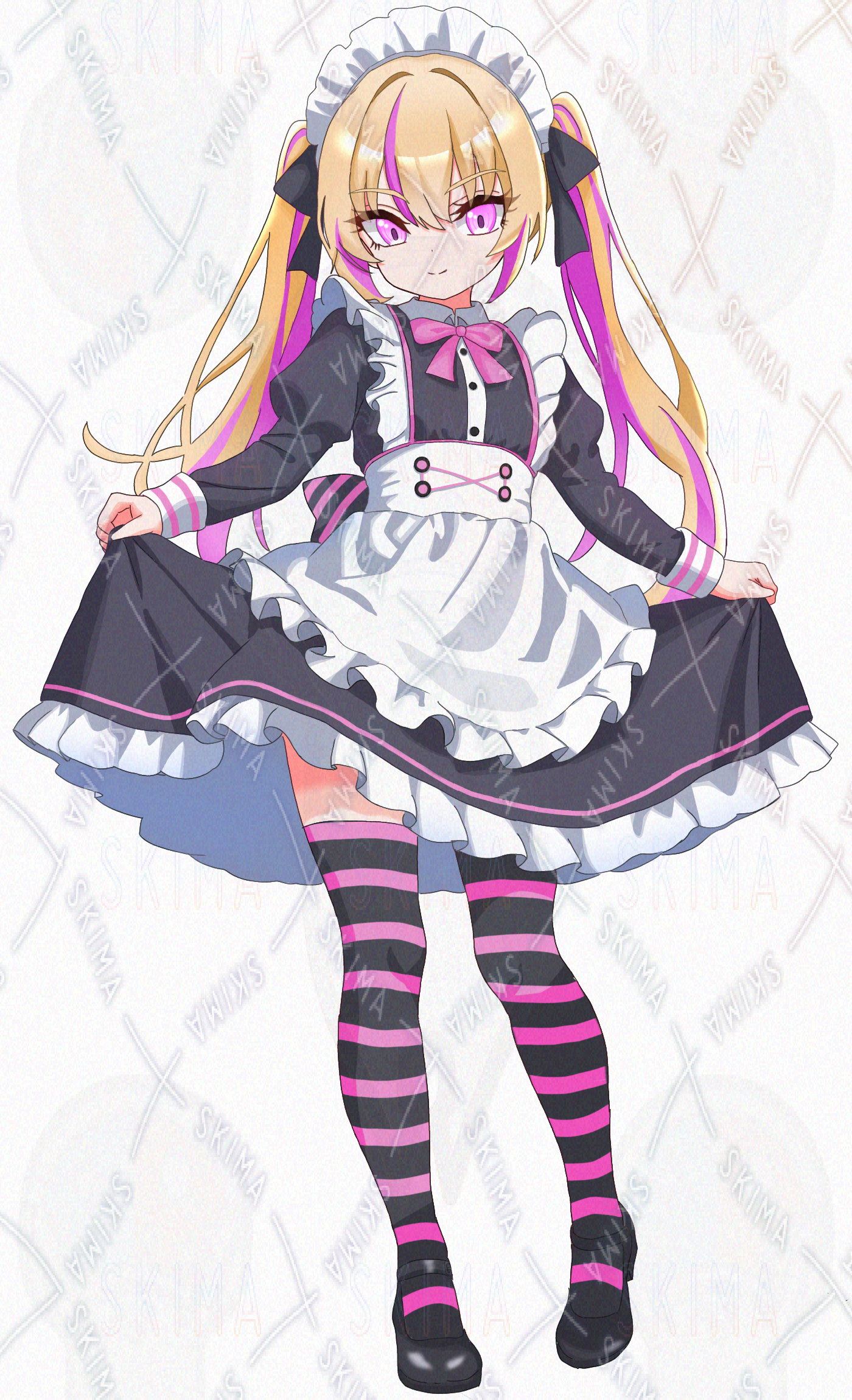 表情差分10種】小悪魔系メイド | SKIMA（スキマ）