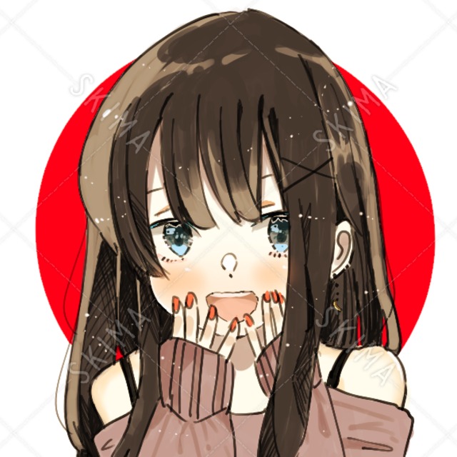 女の子★SNS等のアイコン★