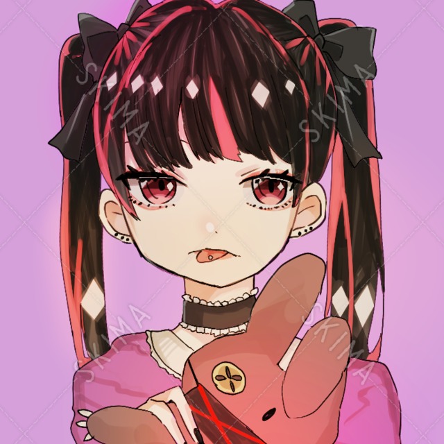 地雷系女の子★SNS等のアイコン★