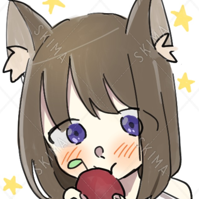 ケモミミ女の子★SNS等のアイコン★