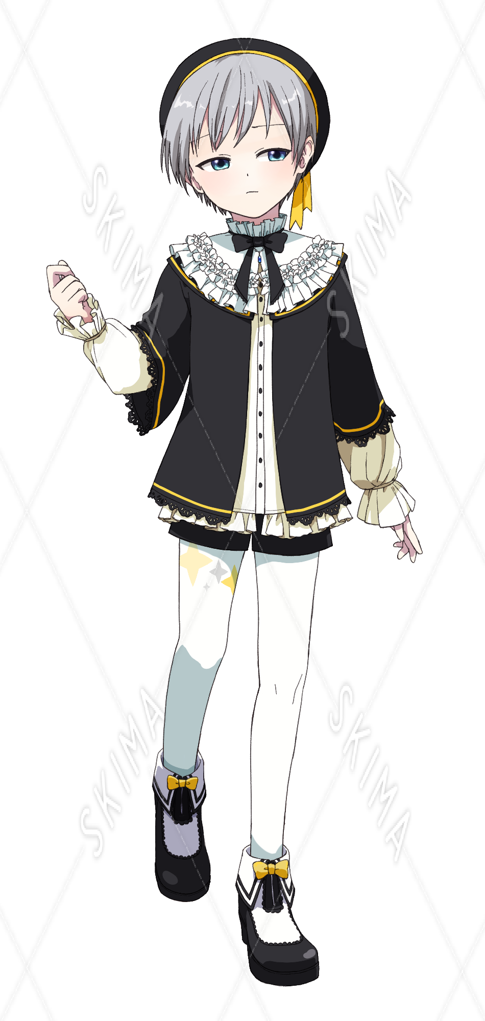 フリル襟の少年 表情10種 スキマ スキルのオーダーメイドマーケット Skima