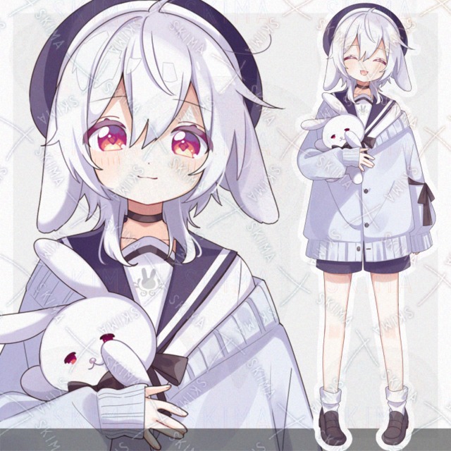 女の子っぽい顔立ちの垂れ耳ショタっ子