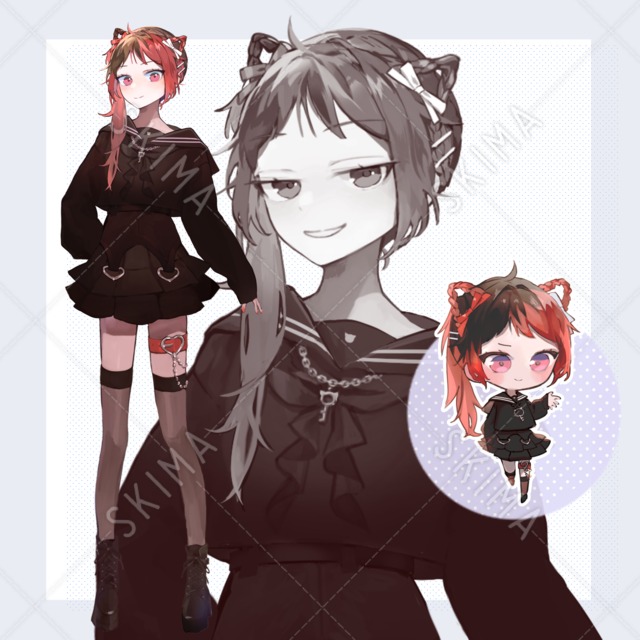 【adopt】表情６種+SDキャラおまけ