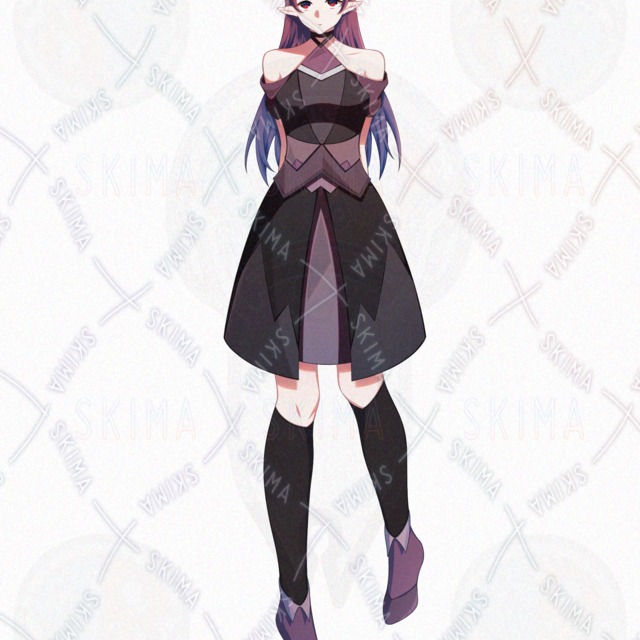 Image 3 of 6 kinds of standing character pictures