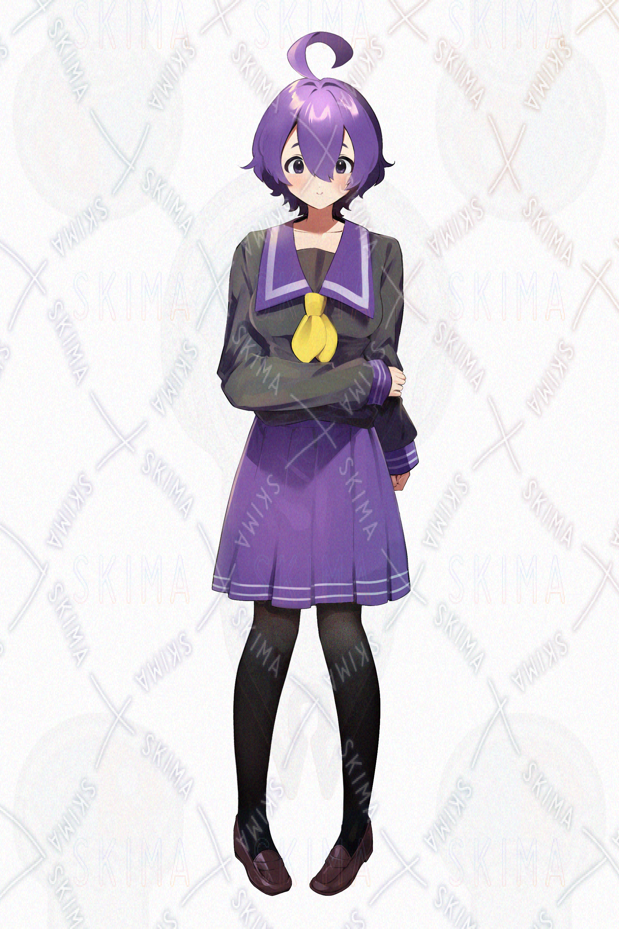 紫髪セーラー女子 | SKIMA（スキマ）