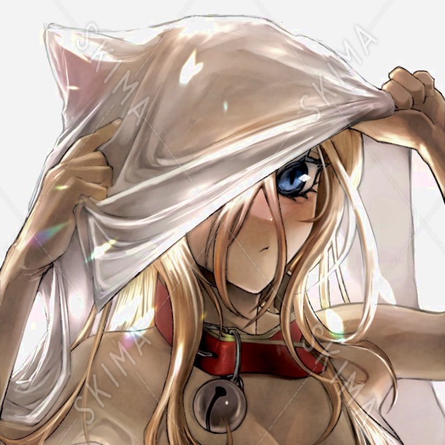 ヘッダー・アイコン等に【猫耳少女】