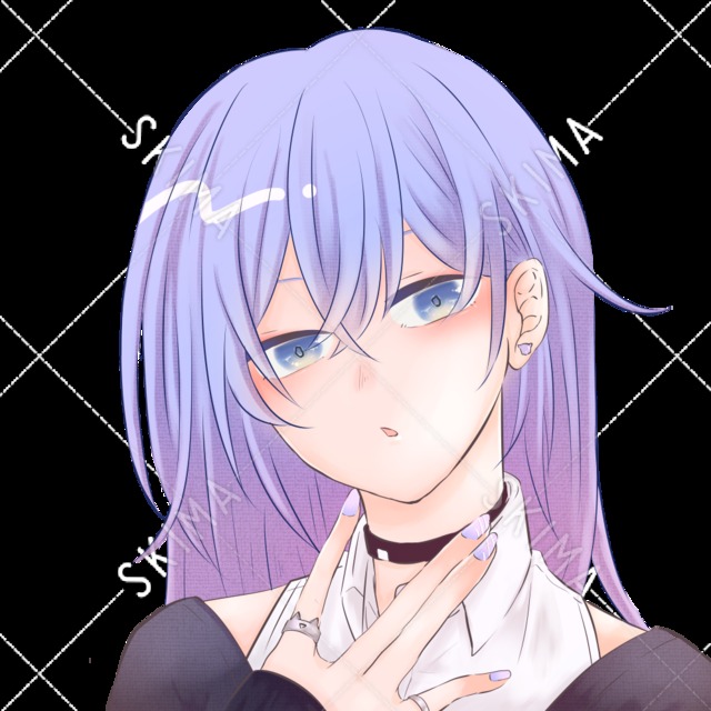 女の子アイコン 背景透過 スキマ スキルのオーダーメイドマーケット Skima