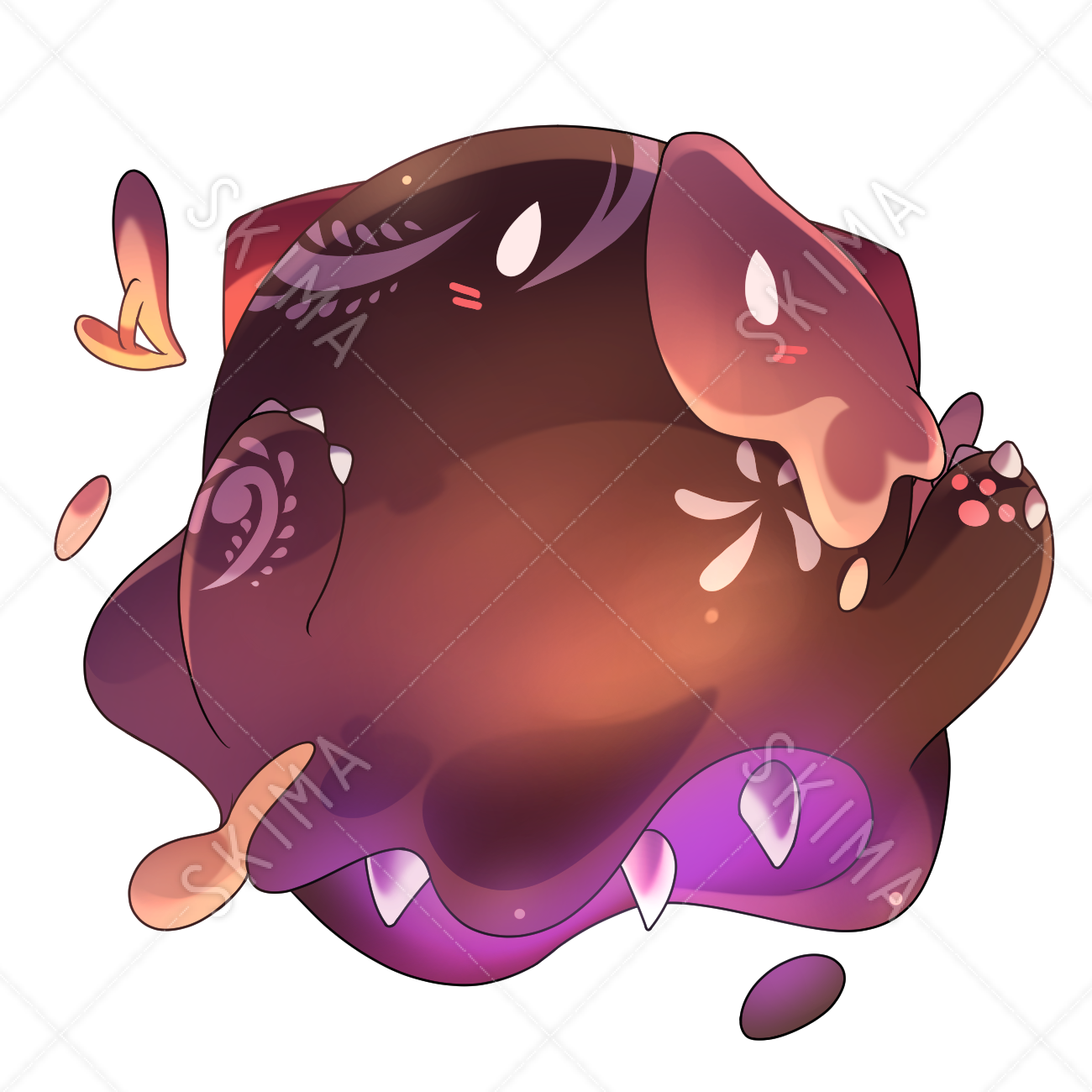 チョコおばけ 進化差分2種あり スキマ スキルのオーダーメイドマーケット Skima