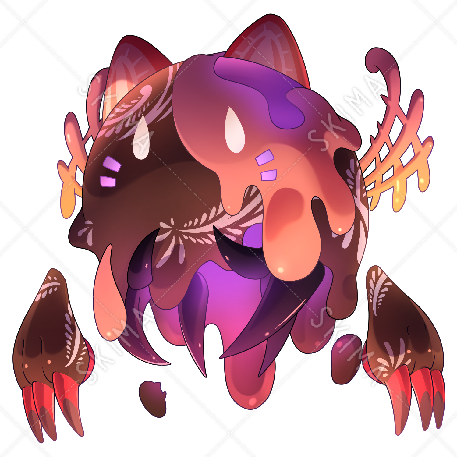 チョコおばけ 進化差分2種あり スキマ スキルのオーダーメイドマーケット Skima