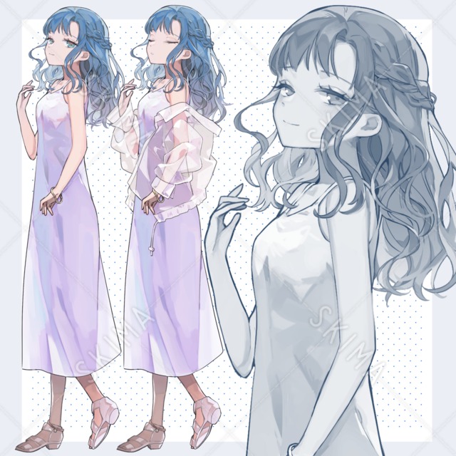 【adopt】表情８種+上着