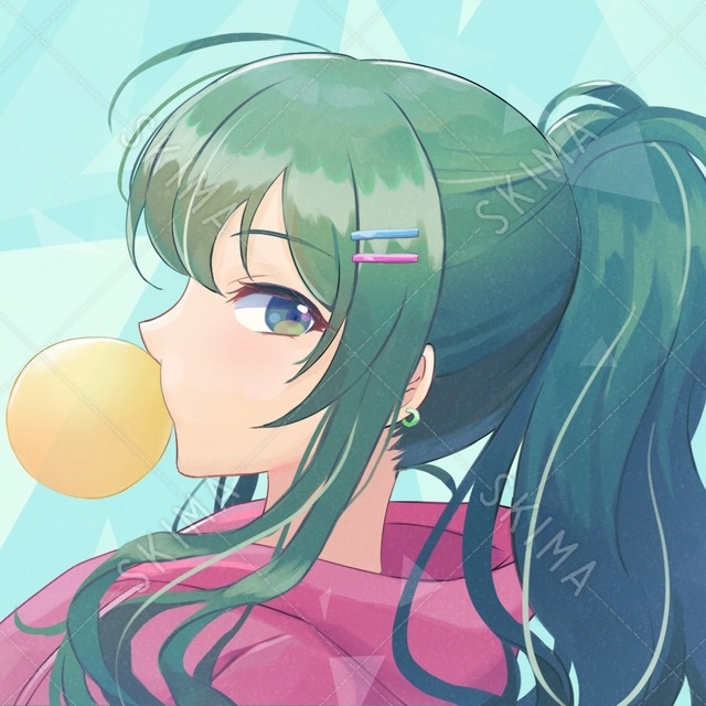 Snsアイコン 泣きぼくろのある女の子 スキマ スキルのオーダーメイドマーケット Skima